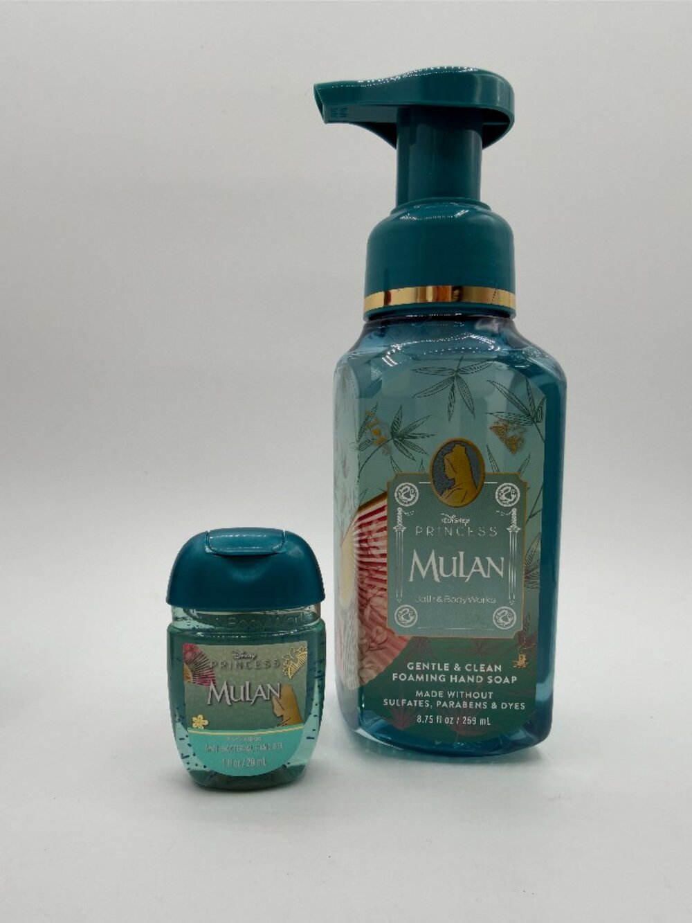 Bath & Body Works Disney Princess MULAN Gentle Foaming Hand Soap & Sanitizer